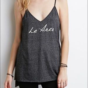 Grey low back Le Arte Tank